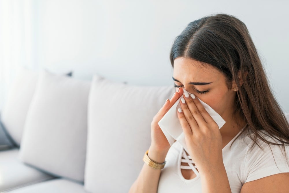 Diferencia entre síntomas de alergia y el COVID
